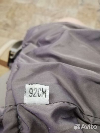 Зимние брюки для девочек 92 см