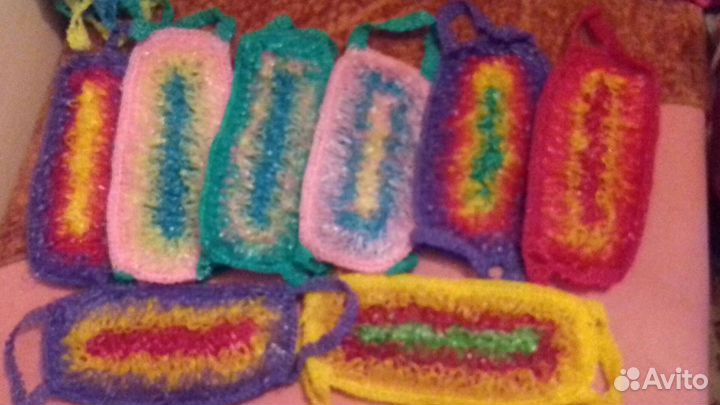 Мочалки Вехотки от бабули