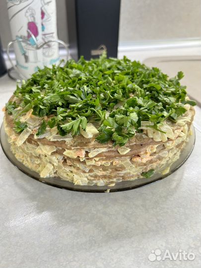 Печеночный торт на заказ