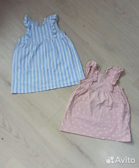 Детские вещи пакетом на девочку 86
