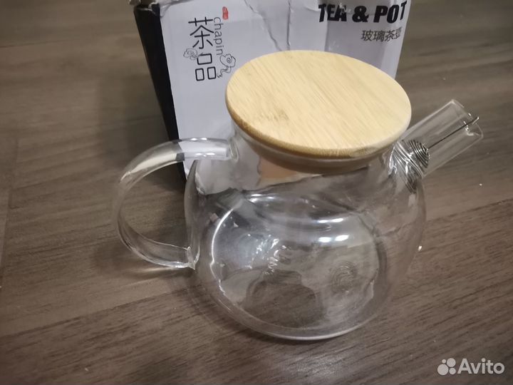 Чайник заварочный стеклянный