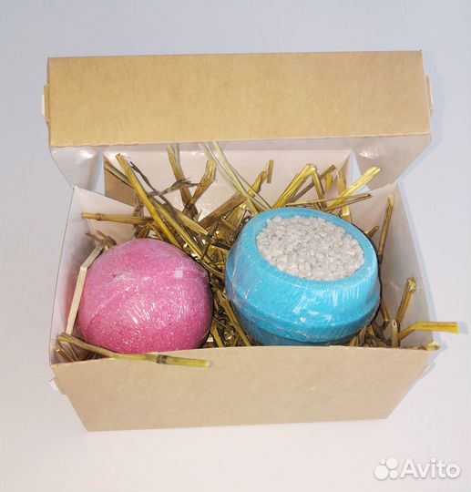 Подарочный набор бомбочек для ванны