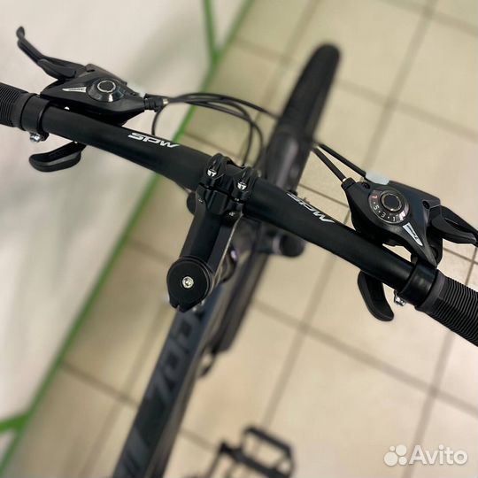 Скоростной велосипед Серый-белый новый