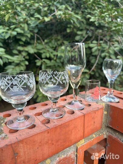 Стопки, рюмки