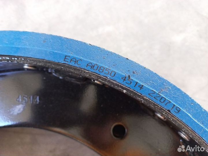 Тормозная колодка с накладками на ось L1 8 тонн