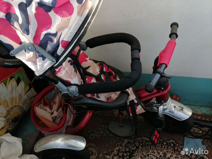 Коляска велосипед