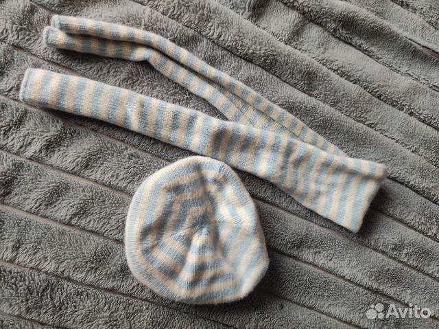 Комплект берет и шарф