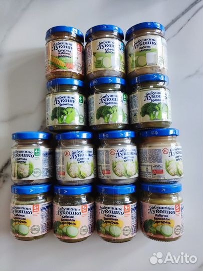 Детское питание пюре