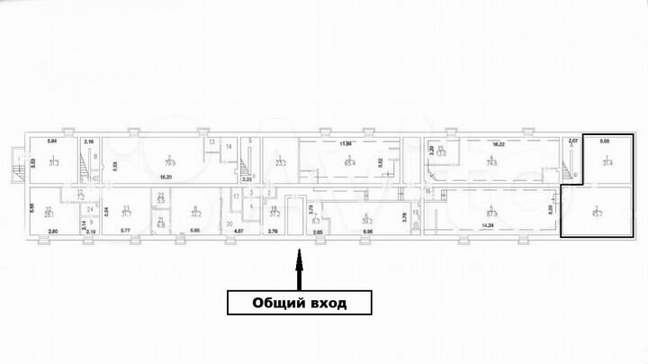 Свободного назначения, 77.1 м²