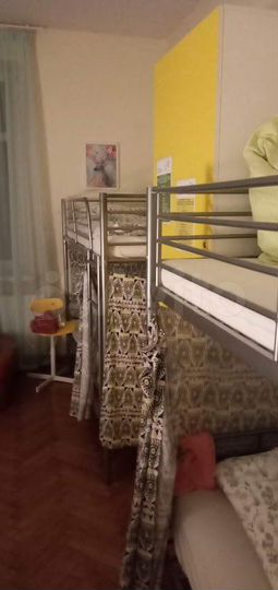 Комната 20 м² в 2-к., 3/5 эт.