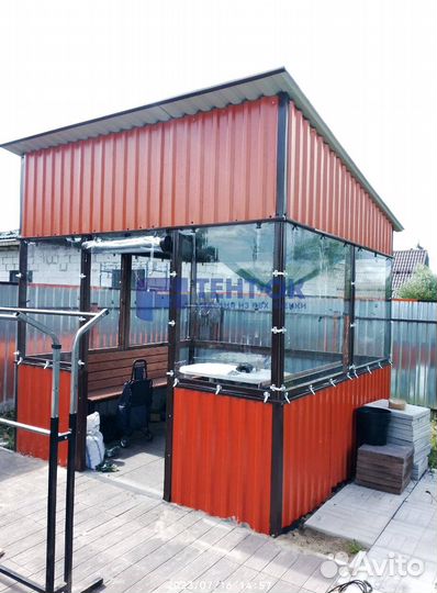 Мягкие окна для веранды