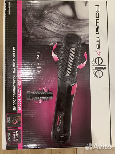Фен щетка rowenta новая
