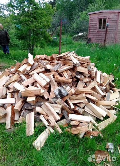 Дрова с доставкой в укладку любого объема