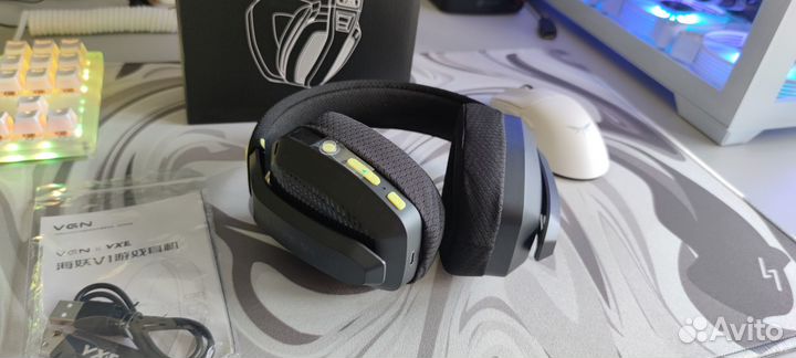 Беспроводные игровые наушники VGN/VXE Siren V1