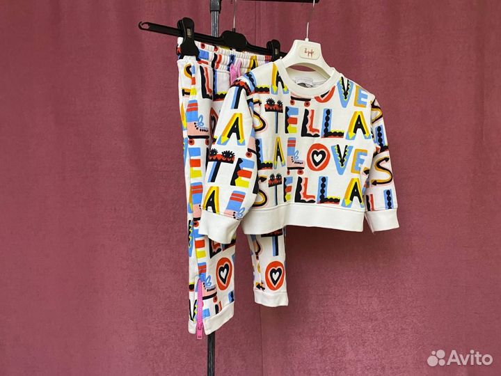 Комплект Stella McCartney, (molo Monnalisa il gufo
