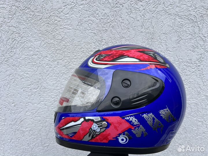 Мотошлем + кроссовый + детский + открытый