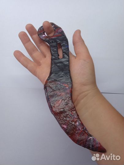 Картонный нож фанг из игры standoff 2