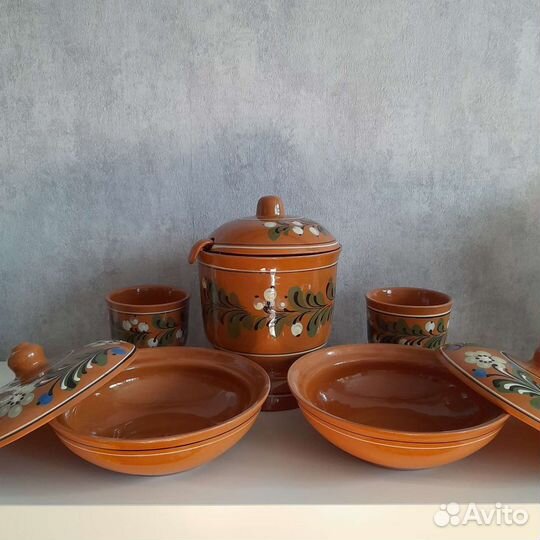 Набор посуды керамика Кунгурский завод СССР