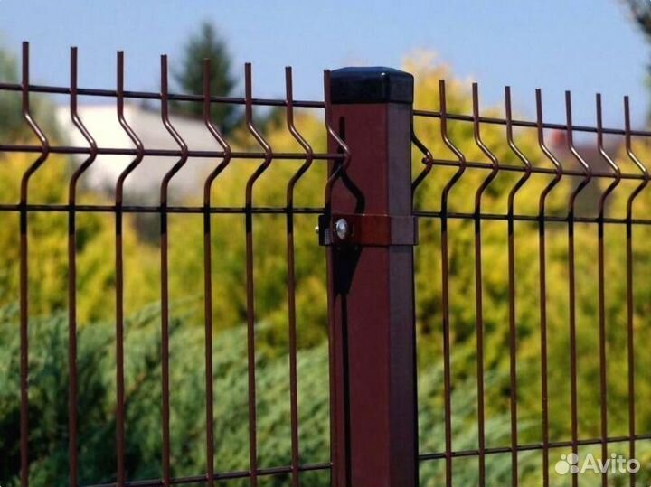 3Д забор сетчатое ограждения
