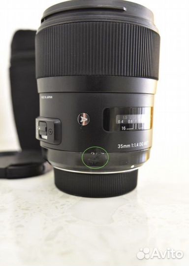 Объектив sigma 35mm f/1.4 DG HSM Art на Nikon