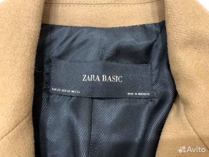 Шерстяное пальто Zara