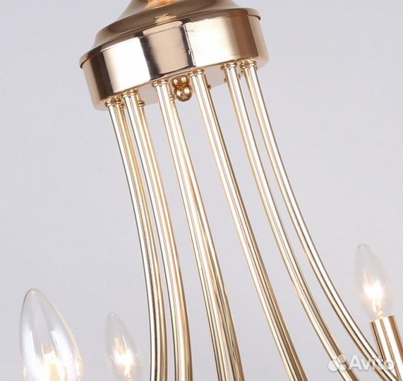 Люстра подвесная металл