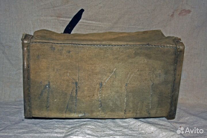 Старая военная сумка санразведка химразведка связь