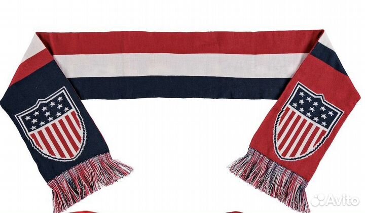 Оригинал Шапка Moncler и шарф сборной США