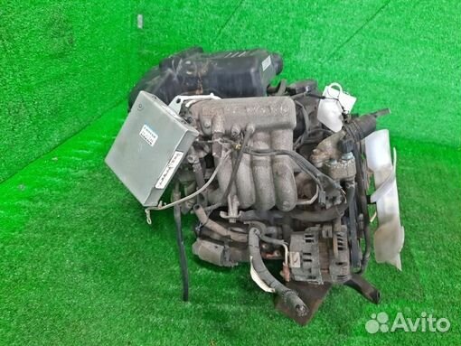 Двигатель в сборе двс mitsubishi pajero mini H56A