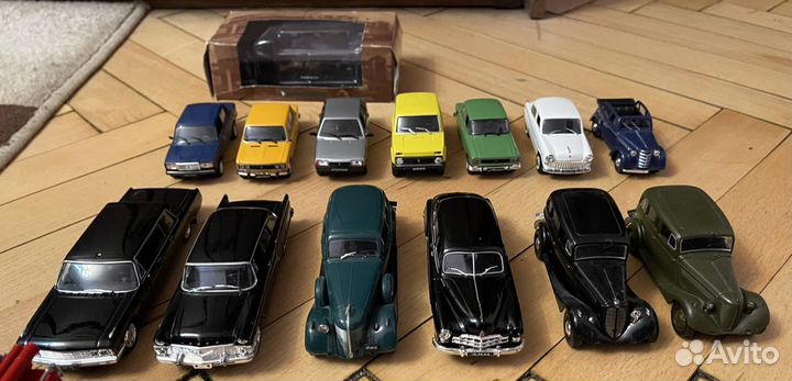 Масштабные модели автомобилей 1:43