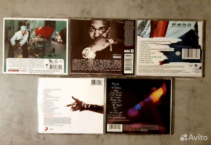 Cd rap r'n'b диски