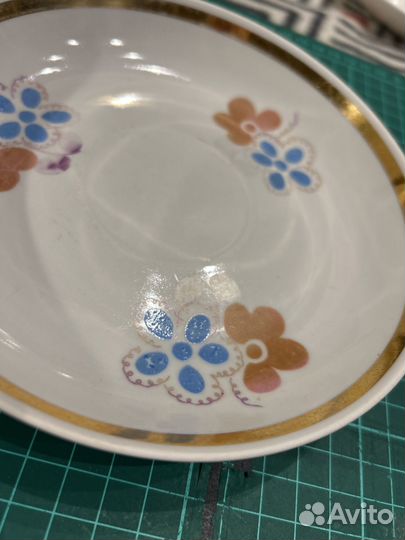 Блюдце гигант дулево