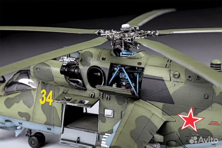Сборная модель Ми-24 П