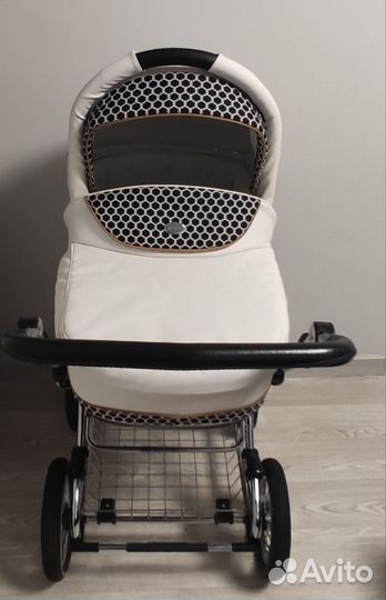 Коляска 2 в 1 эко кожа roan