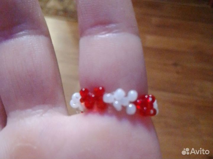 Колечки из бисера