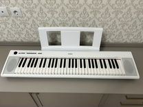 Электронное фортепиано yamaha белое