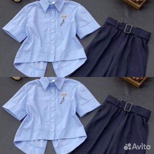 Костюм для девочки, 2 штуки, 128/152