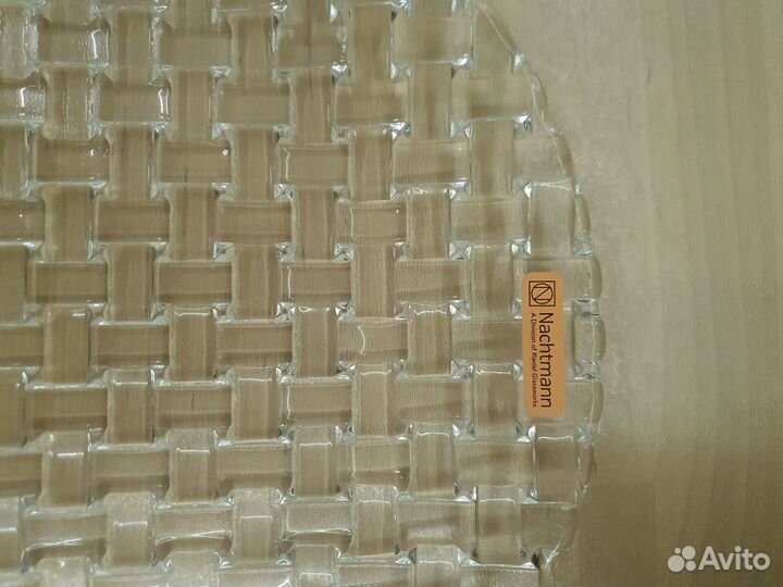 Блюдо 2 шт набор. Nachtmann. 32 см. Стекло. Новое