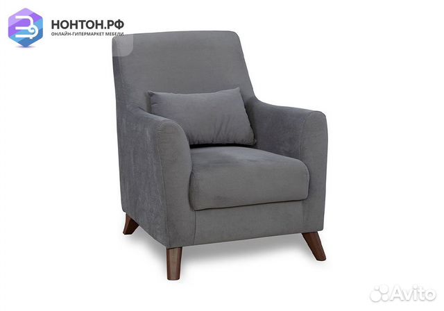 Кресло Гауди серый