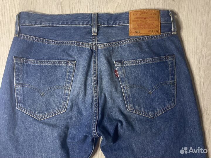 Мужские Джинсы Levis 501 Premium 30/32