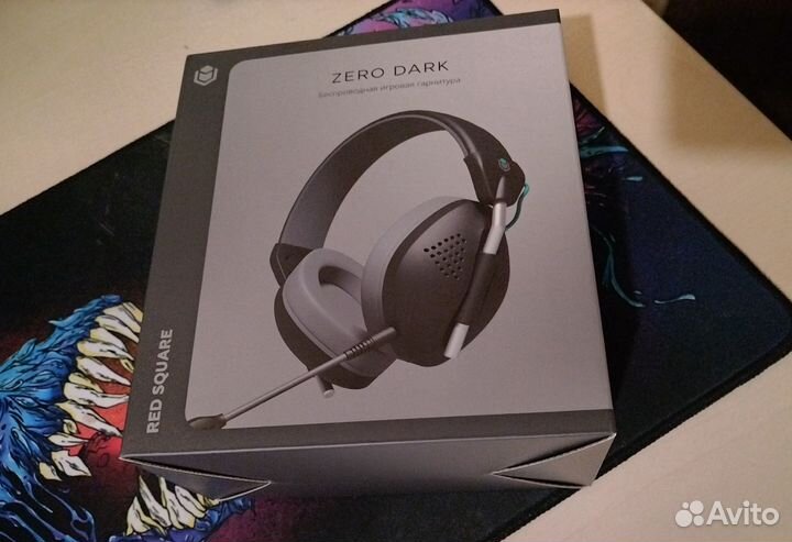 Игровые беспроводные наушники IO zero dark