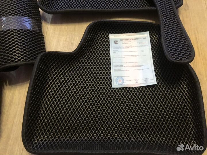 Приора 3d коврики eva с бортами 7 позиций