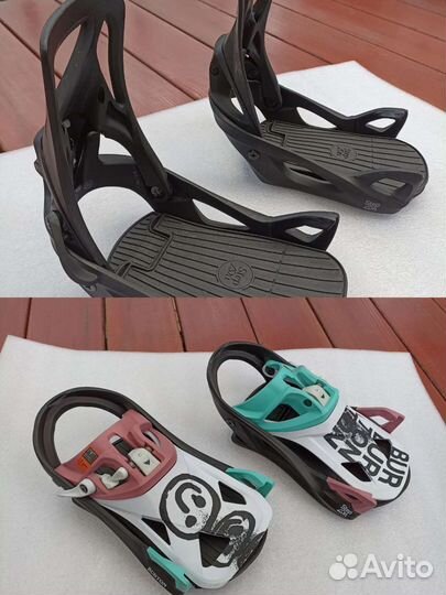 Крепления для сноуборда burton step on