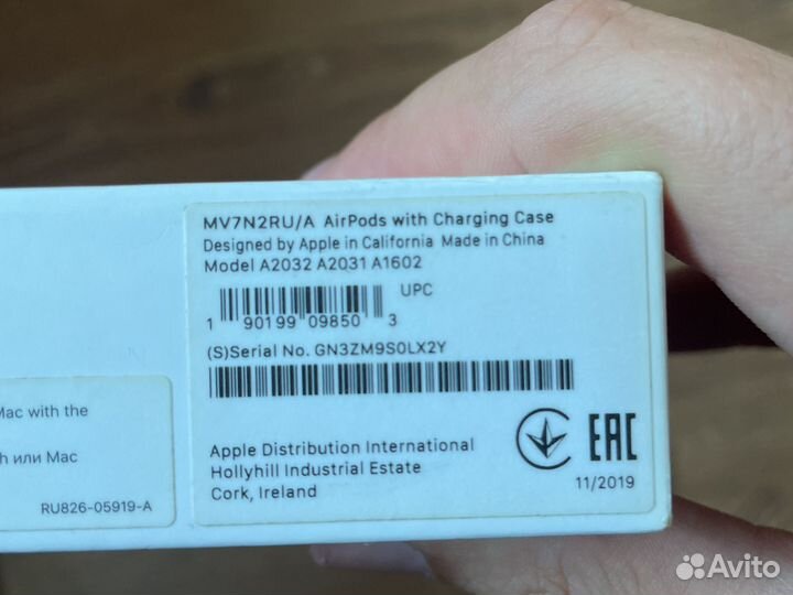 AirPods 1 оригинал