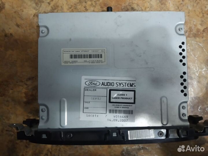 Магнитола Sony на Ford focus 2