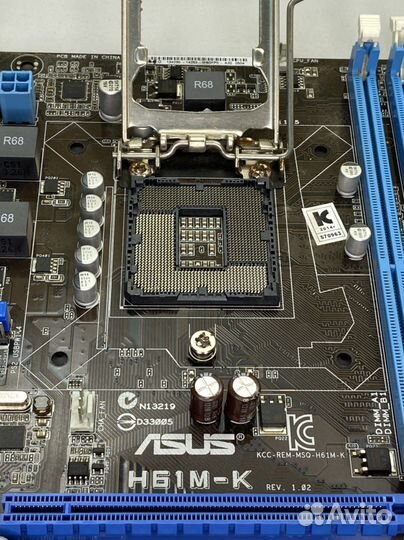 Материнская плата asus H61M-K