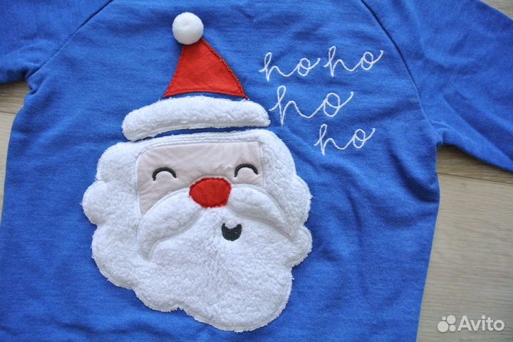 Новогодний свитшот Next 98-104cm