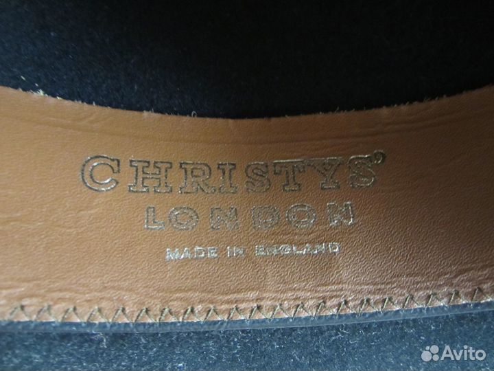 Английская фетровая шляпа christyce london