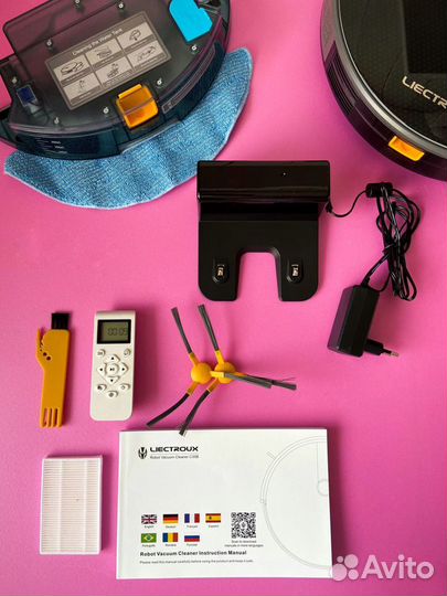 Робот-пылесос Liectroux C30B сухая и влажная