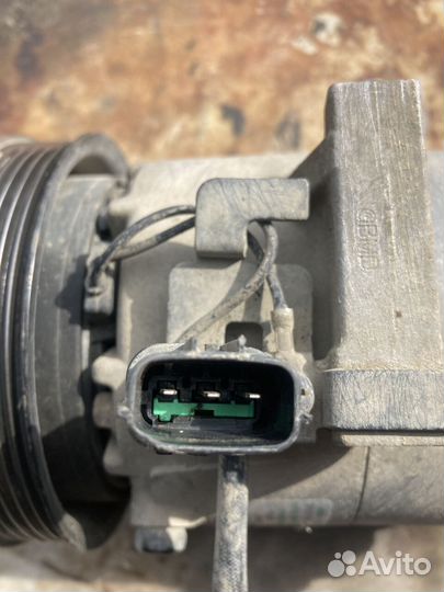 Компрессор кондиционера Хендай Авант 1.6л. G4FD